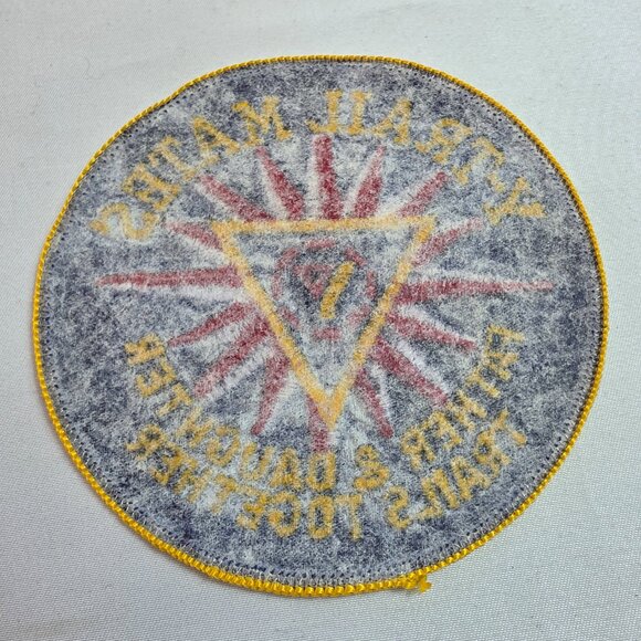 Vintage YMCA Y-Trail Mates Father-Daughter Program Patch - Picture 4 of 4